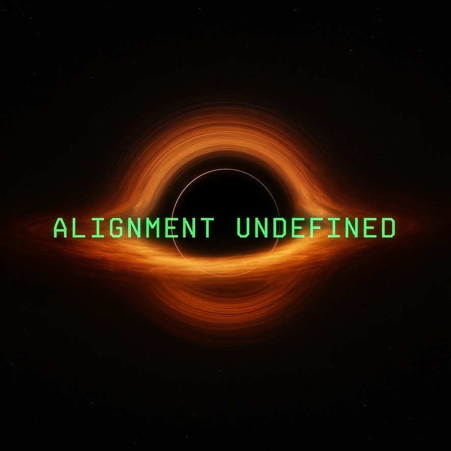 Alignment Undefined black hole logo